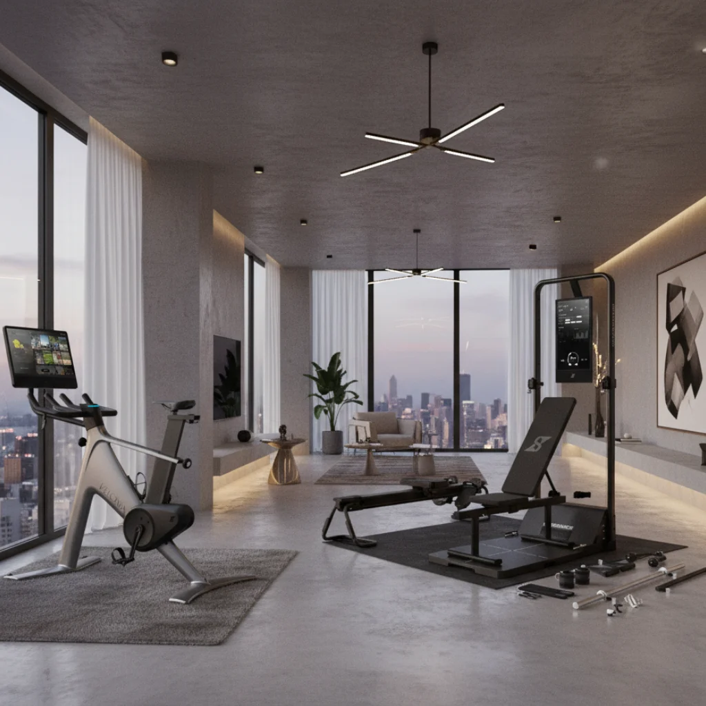 Speediance Smart Gym in a South African Luxury Apartment