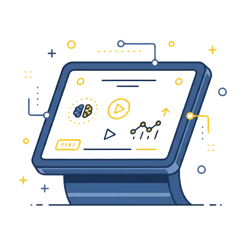 Built-in Touchscreen