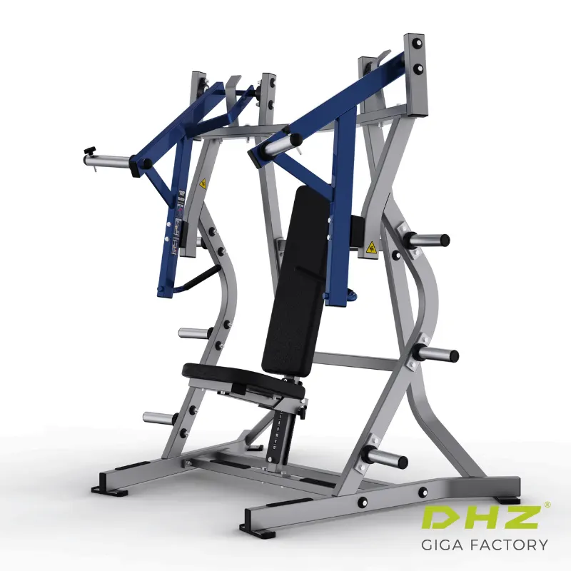 Plate-Loaded Split-Move Bench Press