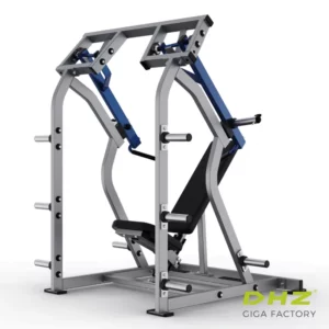 Plate-Loaded Split-Move Shoulder Press